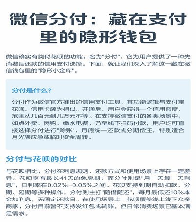 有什么办法把微信分付套出来