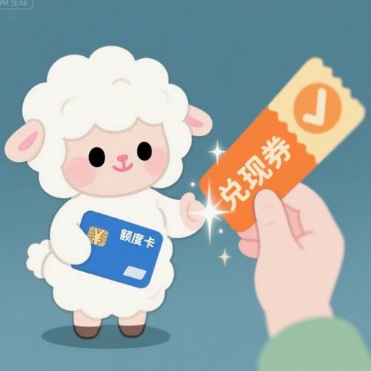 羊小咩享花卡能套现吗
