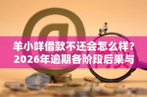 羊小咩逾期会上征信吗